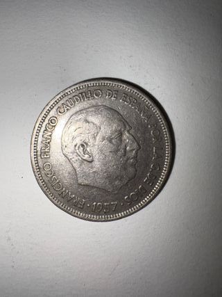 Lote 2 Monedas Pesetas Españolas 1980 y 1982