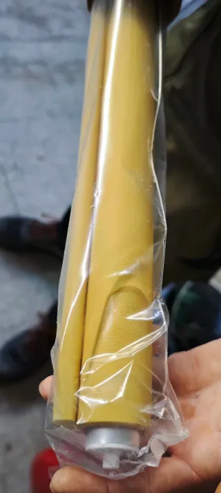 Estor enrollable con diseño abstracto