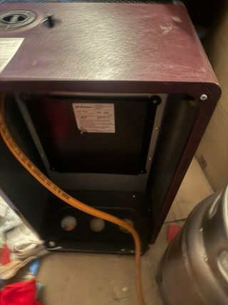 Calentador de metal y plástico Solo calentador