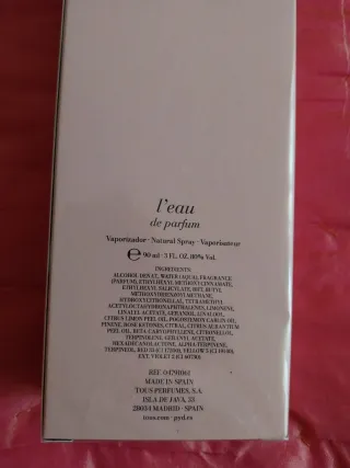 L'eau de parfum TOUS