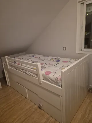 Compacto 2 camas con somier