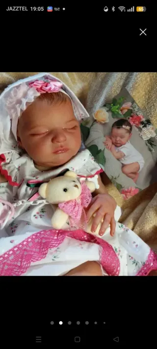 Bebé reborn vinilo Laura