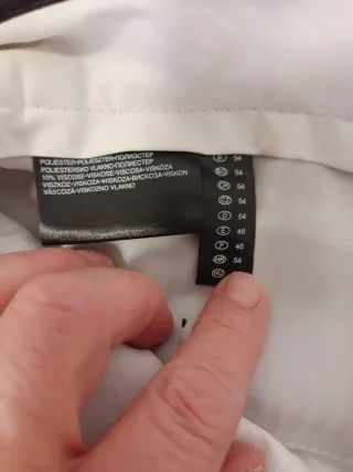 Pantalón de traje mil rayas marrón oscuro