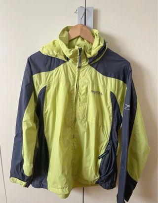 Chubasquero Regatta Verde y Gris