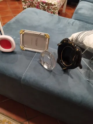 Portafotos varios materiales y colores el lote