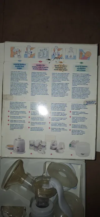 Sacaleches Avent Isis Natural