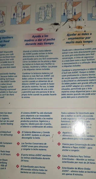 Sacaleches Avent Isis Natural