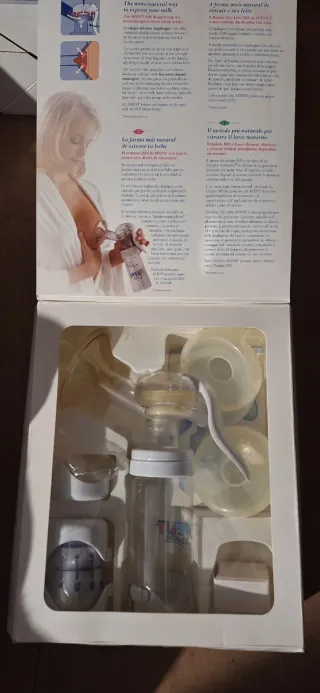 Sacaleches Avent Isis Natural