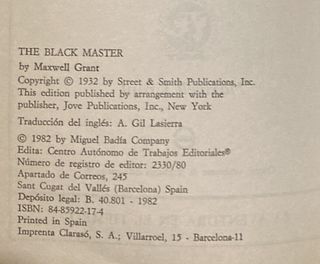 NOVELA ►► LA SOMBRA - MAXWELL GRANT (1982)