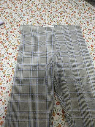 Pantalón de cuadros Lefies talla M