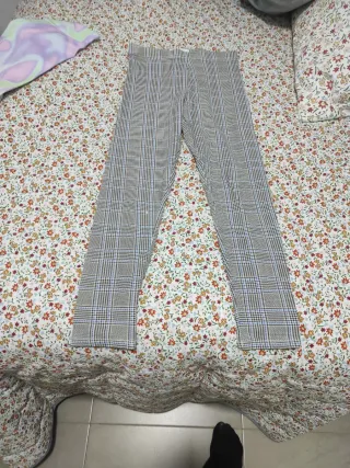 Pantalón de cuadros Lefies talla M