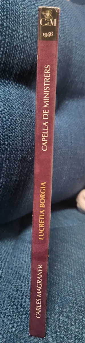 CD Lucretia Borgia - Capella de Ministrers