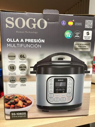 Olla a presión SOGO Multifunción 6L