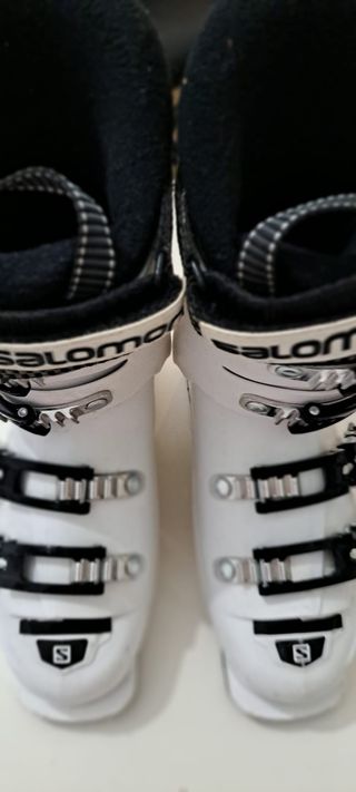 Esquís Völkl 130cm + Botas Salomon Talla 23.5