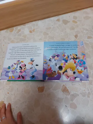 Cuento infantil de minnie