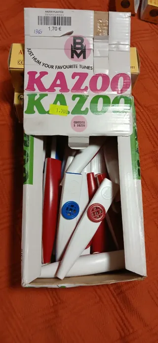 Kazoos Plástico