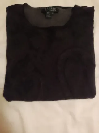 Jersey Lauren Ralph Lauren seda y cashmere XL