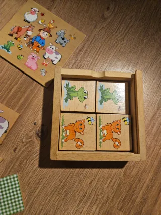 Juego de mesa infantil granja