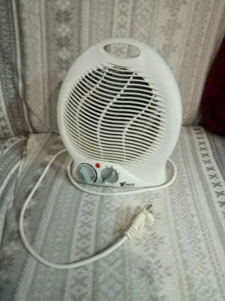 Colcha, Lámpara y Calefactor