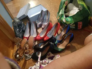 Lote Zapatos Varios Colores - Recoger en Burgos