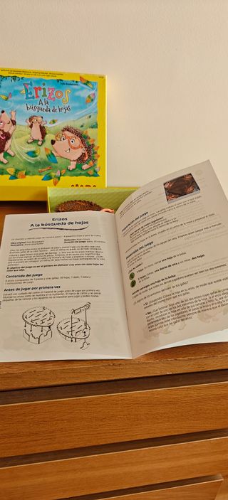 Juego de mesa HABA Erizos a la búsqueda de hojas