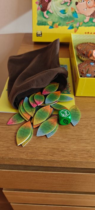 Juego de mesa HABA Erizos a la búsqueda de hojas