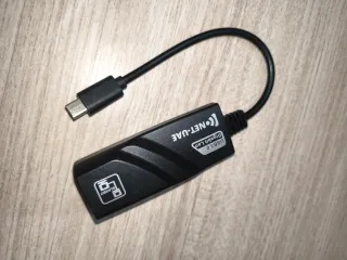 Adaptador rj45 a usb-c