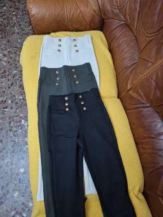 Leggings térmicos con botones