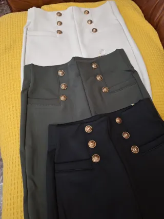 Leggings térmicos con botones