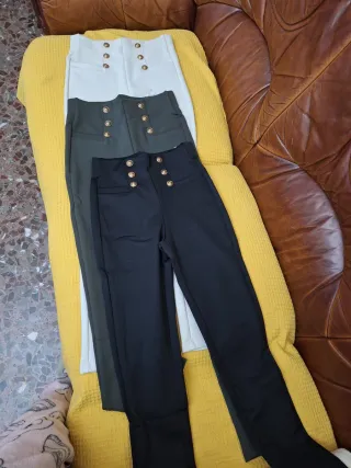 Leggings térmicos con botones