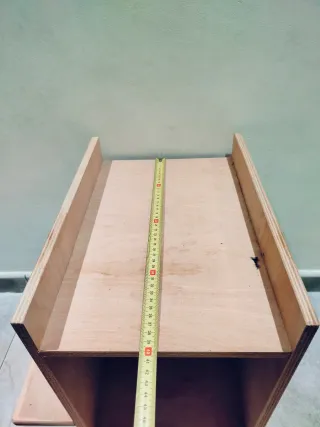 Soporte de madera para colgar bicicleta