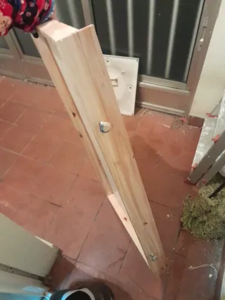 Jaula Hamster Madera con Niveles