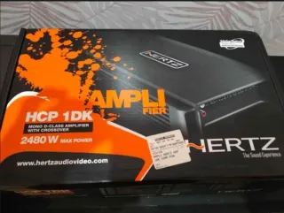 Amplificador Hertz HCP 1dk 2480 y Subwoofer