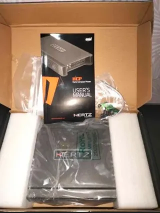 Amplificador Hertz HCP 1dk 2480 y Subwoofer