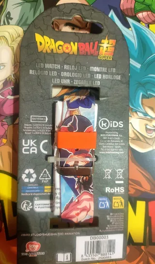 Reloj LED Dragon Ball Super