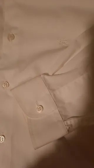 2 Camisas: Polo Ralph Lauren y Burberrys Talla 12