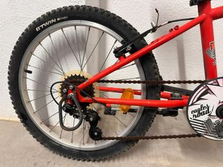 Bicicleta infantil B'TWIN Racingboy 320 Roja 20"