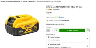 Dewalt DCG405 + DCH133N + 2 Baterías DCB184