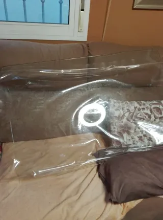 Mesa cristal 120x60cm