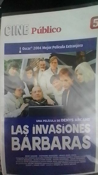 DVD Las invasiones bárbaras sin estrenar