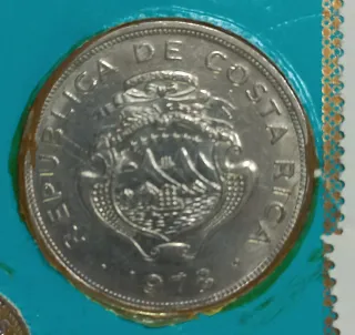 Colección de Monedas Costa Rica Años 70
