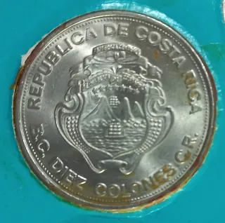 Colección de Monedas Costa Rica Años 70