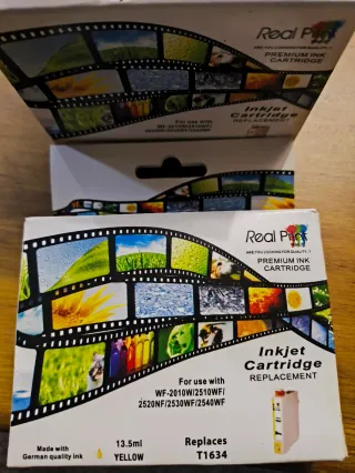 6 Cartucho Tinta Real Print  T1632