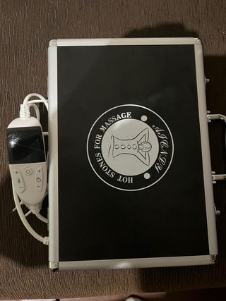 Pedras de Massagem Aquecidas em Mala