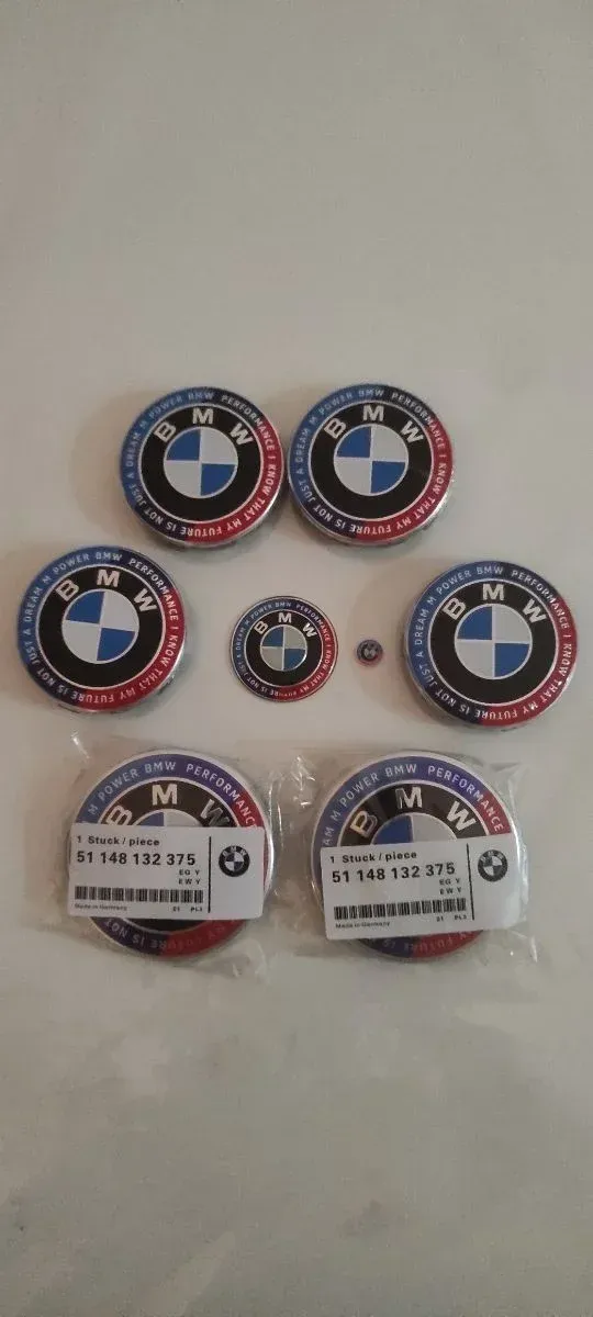 8 Emblemi M POWER BMW.