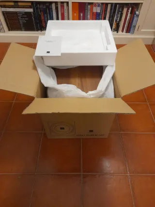 NUEVO DALI SUB E-12 F Subwoofer color light walnut