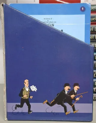 Las Aventuras de Tintín. Caja con 25 DVDs.