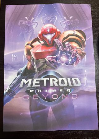 Póster Metroid Prime 4 Beyond Nintendo