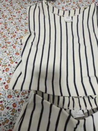 Conjunto Zara Rayas Talla 11/12