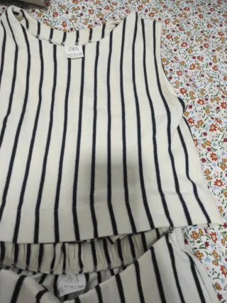Conjunto Zara Rayas Talla 11/12